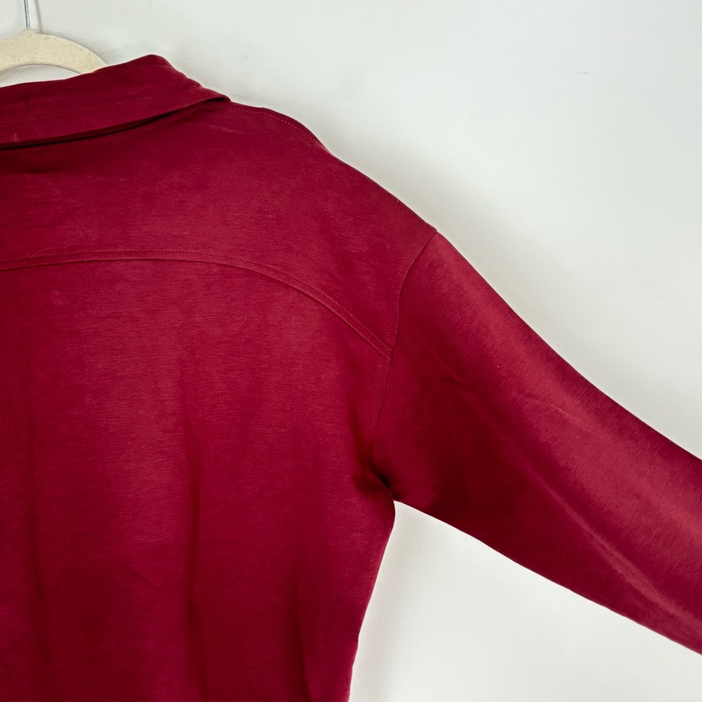 Old Navy Active Women’s Collared Sweatshirt w/ pockets Size Medium New K61 - Picture 12 of 16